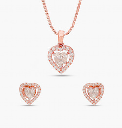 The Elated Heart Pendant Set